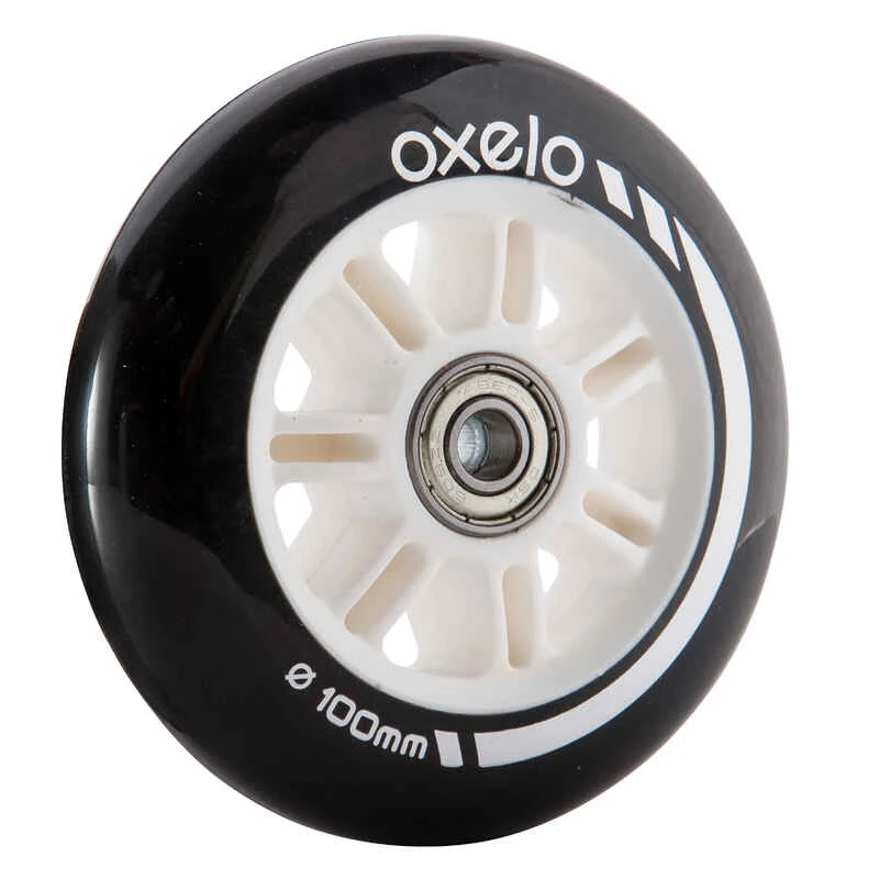 1 Roue Trottinette 100mm Avec Roulements Noire 3 1 Roue Trottinette 100mm Avec Roulements Noire