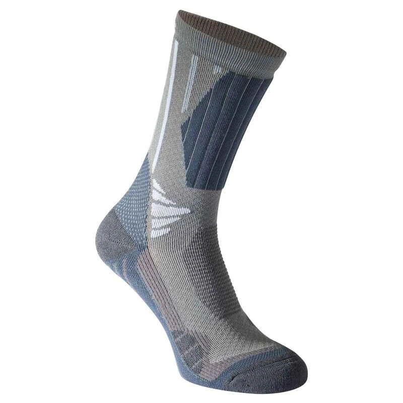 Quechua 2 Paires De Chaussettes De Randonnée Tiges Hautes Adulte Bionnassay 900 High Gri 4 Quechua 2 Paires De Chaussettes De Randonnée Tiges Hautes Adulte Bionnassay 900 High Gri – Image 2