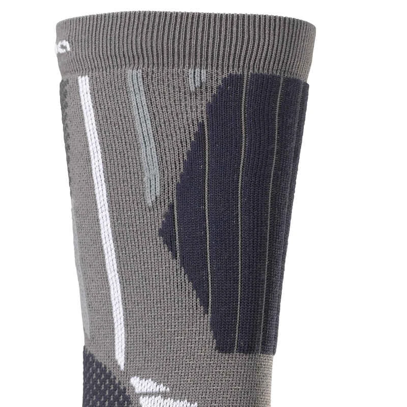 Quechua 2 Paires De Chaussettes De Randonnée Tiges Hautes Adulte Bionnassay 900 High Gri 7 Quechua 2 Paires De Chaussettes De Randonnée Tiges Hautes Adulte Bionnassay 900 High Gri – Image 5