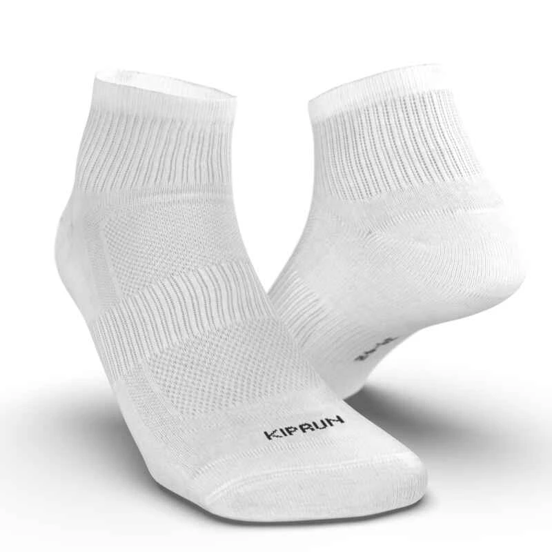 CHAUSSETTES DE RUNNING RUN100 NOIRE X3. 4 CHAUSSETTES DE RUNNING RUN100 NOIRE X3. – Image 2