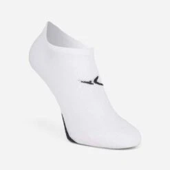 Chaussettes Invisibles Fitness Cardio Training X2 Blanc -ProSportif Boutique 8353156