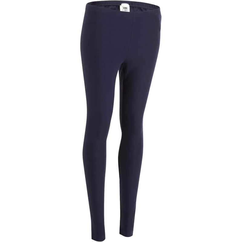 Legging Salto 100 Slim Gym Stretching Femme Bleu Marine 14 Legging Salto 100 Slim Gym Stretching Femme Bleu Marine – Image 12