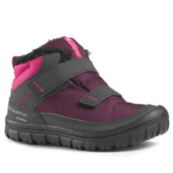Quechua CHAUSSURES CHAUDES IMPERMÉABLES DE RANDONNÉE - SH100 WARM SCRATCH - ENFANT 24-32 -ProSportif Boutique 8370176