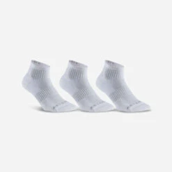 CHAUSSETTES DE SPORT MI-HAUTES ARTENGO RS 500 NOIR LOT DE 3 -ProSportif Boutique 8379843