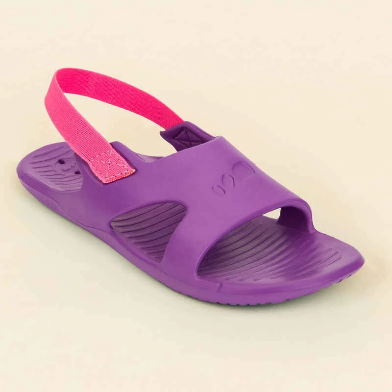Chaussure Sandale Piscine Enfant SLAP 100 BASICBleu Rouge 8 Chaussure Sandale Piscine Enfant SLAP 100 BASICBleu Rouge – Image 6