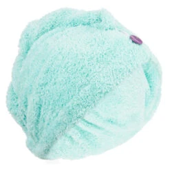 Serviette De Bain Microfibre Douce Pour Cheveux Vert Clair -ProSportif Boutique 8387970