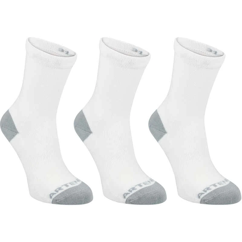 CHAUSSETTES DE SPORT ENFANT HAUTES ARTENGO RS 160 BLANC MARINE LOT DE 3 8 CHAUSSETTES DE SPORT ENFANT HAUTES ARTENGO RS 160 BLANC MARINE LOT DE 3 – Image 6
