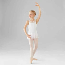 Justaucorps Danse Classique Bleu Bi-matière Fille -ProSportif Boutique 8399635