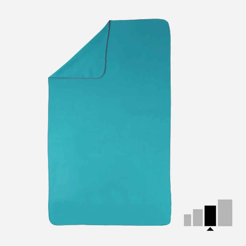 Serviette De Bain Microfibre Bleu Taille L 80 X 130 Cm 7 Serviette De Bain Microfibre Bleu Taille L 80 X 130 Cm – Image 5