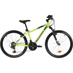 BTWIN VTT ENFANT ROCKRIDER ST 500 24 POUCES 9-12 Ans Noir -ProSportif Boutique 8405041