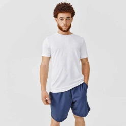 Kalenji T-shirt Running Respirant Homme - Dry Bleu Ardoise -ProSportif Boutique 8488039
