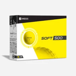 Balle De Golf SOFT 500 X12 Jaune -ProSportif Boutique 8489446