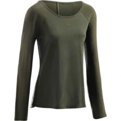 T-Shirt 900 Manches Longues Gym & Pilates Femme Noir 30 T-Shirt 900 Manches Longues Gym & Pilates Femme Noir -ProSportif Boutique 8490289