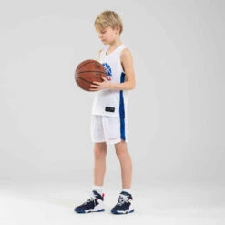 CHAUSSURES DE BASKETBALL ENFANT CONFIRME - SS500H BLANC BLEU ROUGE -ProSportif Boutique 8497743