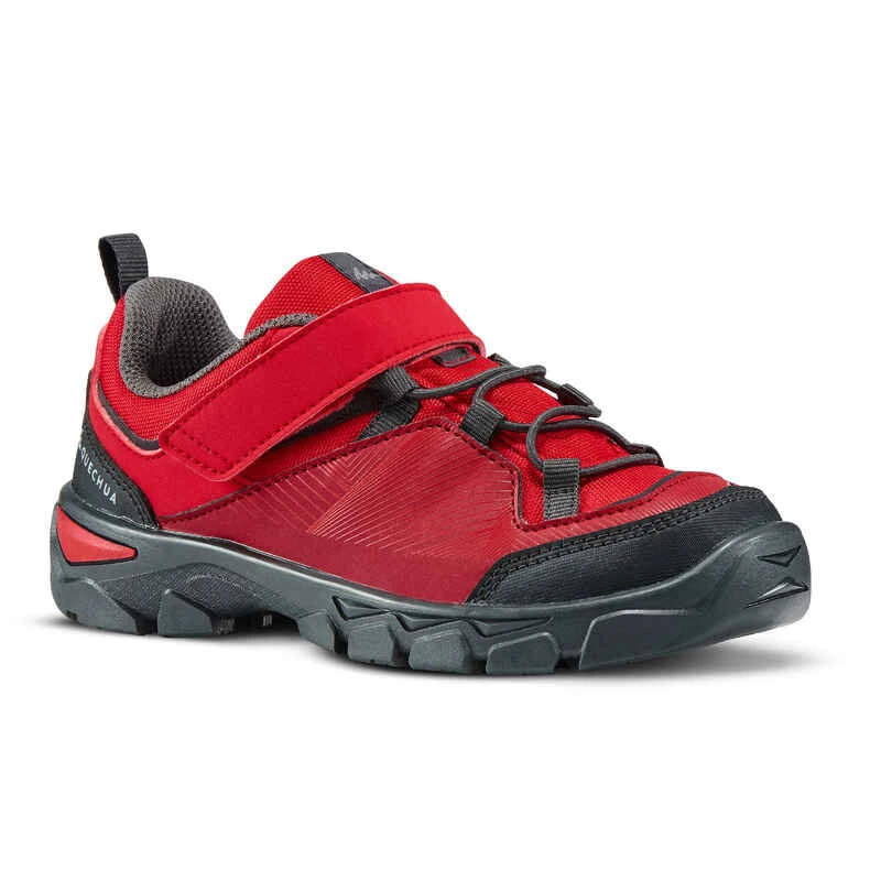 Quechua Chaussures De Randonnée Enfant Avec Scratch MH120 LOW Grises Et Vertes 28 AU 34 9 Quechua Chaussures De Randonnée Enfant Avec Scratch MH120 LOW Grises Et Vertes 28 AU 34 – Image 7