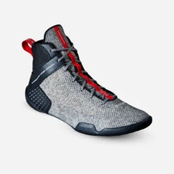 Chaussures De Boxe Anglaise 500 Noires, Légères Et Flexibles. -ProSportif Boutique 8510273