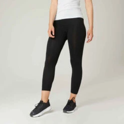 Legging 7/8 Fitness Femme - Fit+ Gris -ProSportif Boutique 8511798