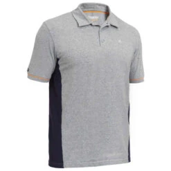 Tribord Polo Manche Courte De Voile Homme SAILING 100 Gris Chine -ProSportif Boutique 8512269