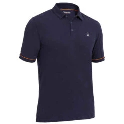 Tribord Polo Manche Courte De Voile Homme SAILING 100 Gris Chine -ProSportif Boutique 8512273