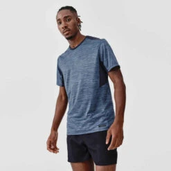 Kalenji T-shirt Running Respirant Homme - Dry+ Bleu Foncé 28 Kalenji T-shirt Running Respirant Homme - Dry+ Bleu Foncé -ProSportif Boutique 8519842
