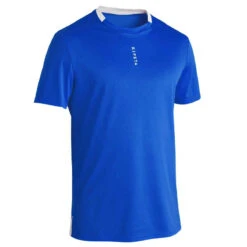 Kipsta Maillot De Football ESSENTIEL Adulte Bleu -ProSportif Boutique 8525864