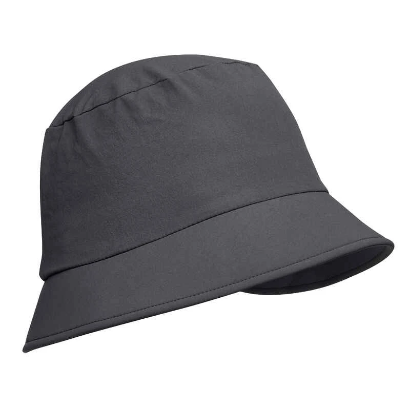 CHAPEAU TREKKING FORME BOB - MT100 - GRIS FONCE 7 CHAPEAU TREKKING FORME BOB - MT100 - GRIS FONCE – Image 5