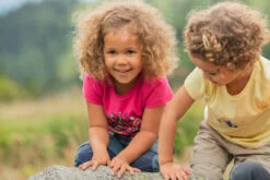 Quechua T-shirt De Randonnée - MH100 KID Rose Pâle Phosphorescent - Enfant 2-6 ANS -ProSportif Boutique 8526841