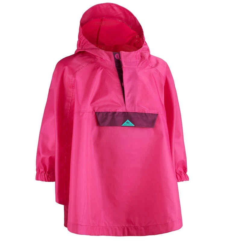 Quechua Poncho Imperméable De Randonnée - MH100 KID Bleu Marine - Enfant 2-6 Ans 6 Quechua Poncho Imperméable De Randonnée - MH100 KID Bleu Marine - Enfant 2-6 Ans – Image 4
