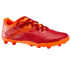 Kipsta Chaussure De Football Enfant Terrain Sec AGILITY 140 FG Scratch Bordeaux Orange 31 Kipsta Chaussure De Football Enfant Terrain Sec AGILITY 140 FG Scratch Bordeaux Orange -ProSportif Boutique 8540024