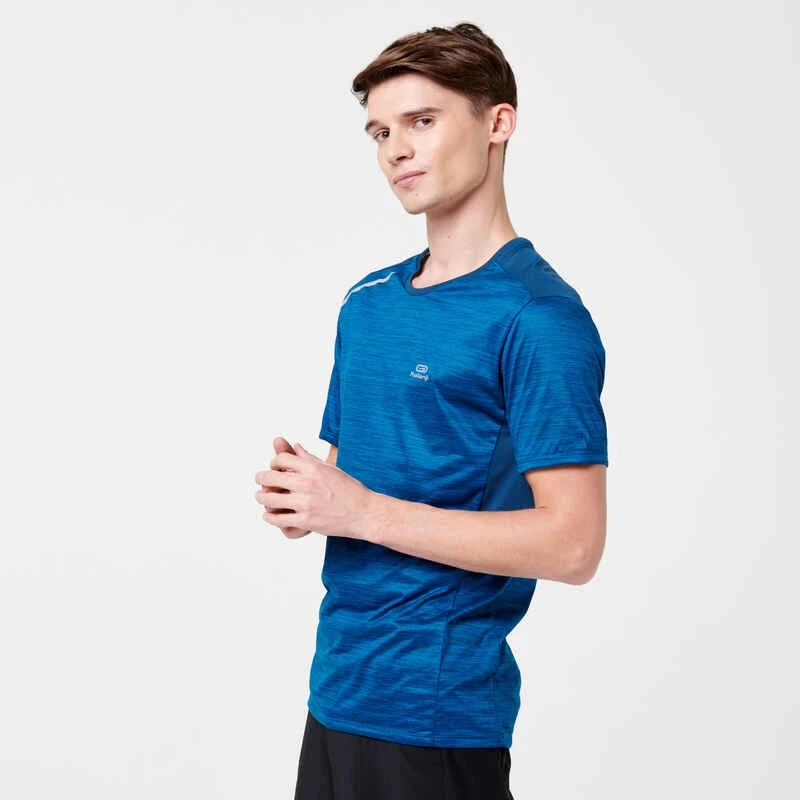 Kalenji T-shirt Running Respirant Homme - Dry+ Bleu Foncé 11 Kalenji T-shirt Running Respirant Homme - Dry+ Bleu Foncé – Image 9
