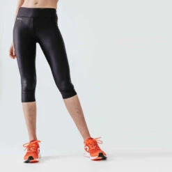 Kalenji Legging Court Running Femme - Dry Noir -ProSportif Boutique 8552202