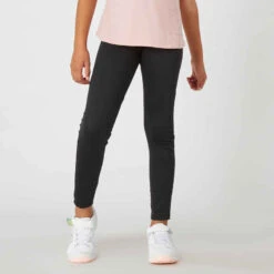 Legging Fille Synthétique Respirant - S500 Gris Et Rose Avec Imprimé -ProSportif Boutique 8555052