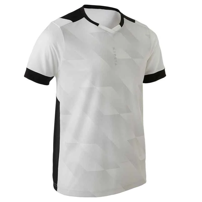Kipsta Maillot De Football Enfant Manche Courte F500 Blanc 14 Kipsta Maillot De Football Enfant Manche Courte F500 Blanc – Image 12