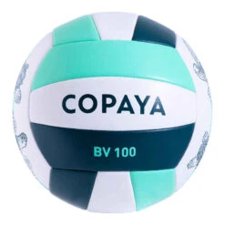 Ballon De Beach Volley 100 Classic Cousu Taille 5 Vert Tortue -ProSportif Boutique 8558716