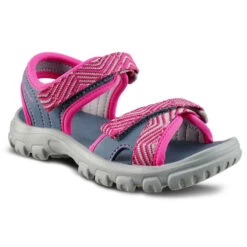 Quechua Sandales De Randonnée MH100 KID Bleues Rose - Enfant - 24 AU 31 -ProSportif Boutique 8572513