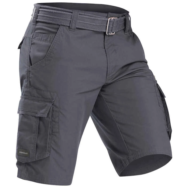 Short Cargo De Trek Voyage - TRAVEL 100 Marron Homme 13 Short Cargo De Trek Voyage - TRAVEL 100 Marron Homme – Image 11