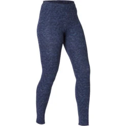 Legging Fitness Long Coton Extensible Femme - Fit+ Bordeaux Avec Imprimé -ProSportif Boutique 8572740
