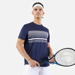 Artengo T-Shirt De Tennis Manches Courtes Homme - Essential Blanc -ProSportif Boutique 8573148