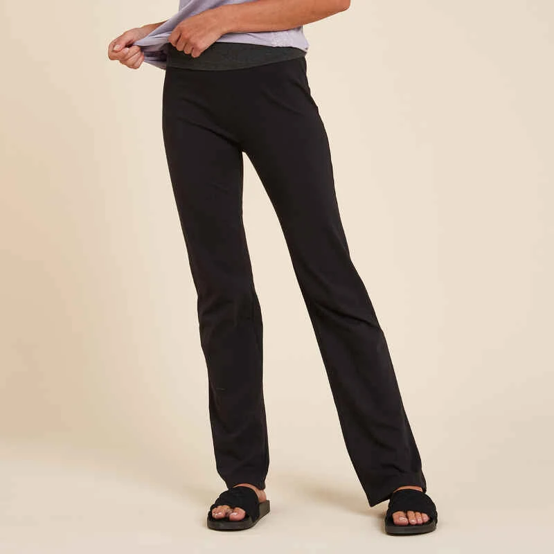 PANTALON COTON YOGA FEMME ECO-CONCU MARINE 7 PANTALON COTON YOGA FEMME ECO-CONCU MARINE – Image 5