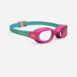 Lunettes De Natation 100 Soft - Taille S - Verres Clairs - Bleu Jaune -ProSportif Boutique 8574401