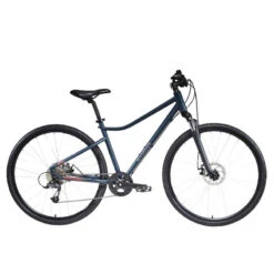 VÉLO TOUT CHEMIN RIVERSIDE 500 BLEU NUIT -ProSportif Boutique 8577925
