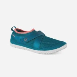 Chaussures Aquatiques à Scratch Adulte - Aquashoes 500 Bleu Rose -ProSportif Boutique 8578993
