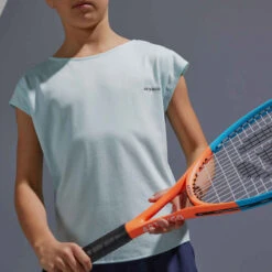 Artengo T-shirt De Tennis Fille - TTS500 Bleu -ProSportif Boutique 8582862