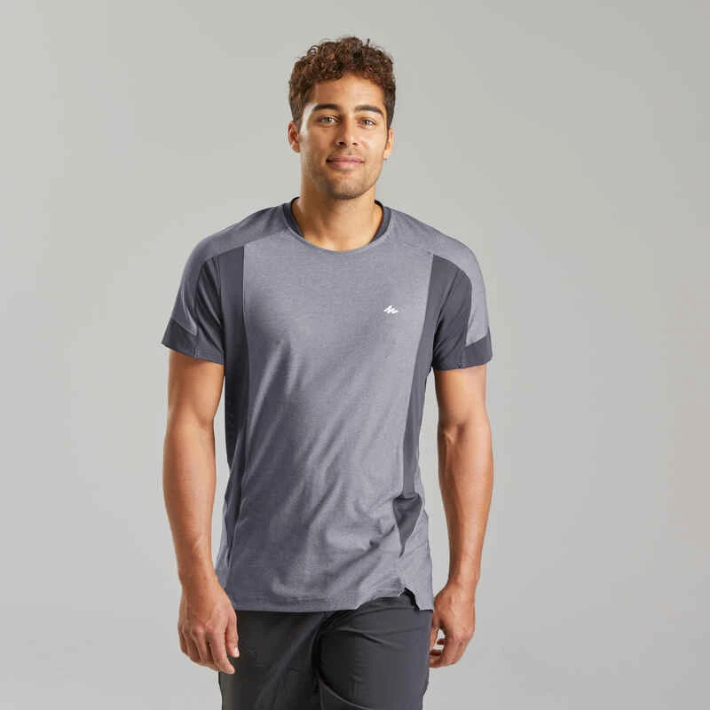 Quechua T-shirt De Randonnée Manches Courtes En Synthétique - Homme - MH500 8 Quechua T-shirt De Randonnée Manches Courtes En Synthétique - Homme - MH500 – Image 6