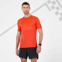 T-SHIRT RUNNING HOMME RESPIRANT KIPRUN CARE BLEU -ProSportif Boutique 8588329