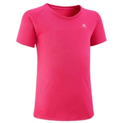 Quechua T Shirt De Randonnée - MH500 Corail - Enfant 7-15 Ans -ProSportif Boutique 8595301