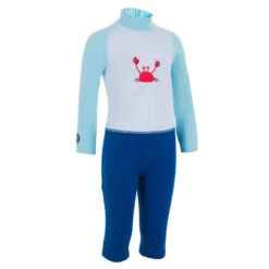 Combinaison De Natation Anti UV Bébé / Enfant Manches Longues Rose Imprimé -ProSportif Boutique 8603402