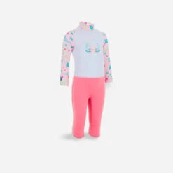Combinaison De Natation Anti UV Bébé / Enfant Manches Longues Rose Imprimé -ProSportif Boutique 8603403