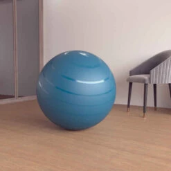 GYM BALL PILATES RÉSISTANT TAILLE 3 / 75 Cm - BORDEAUX -ProSportif Boutique 8603635