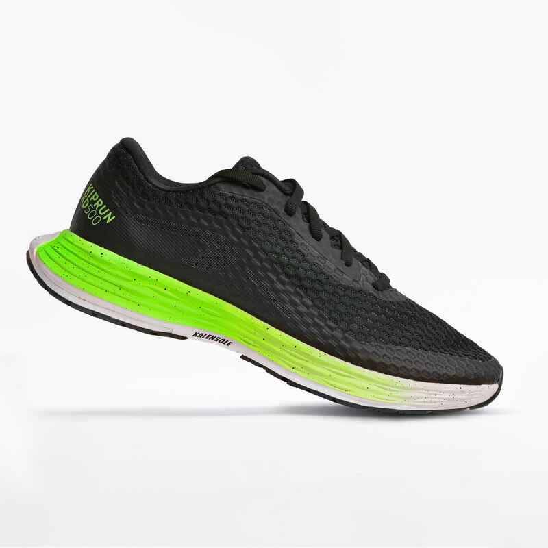 CHAUSSURES DE RUNNING HOMME DYNAMIQUE KIPRUN KD500 NOIR VERT 10 CHAUSSURES DE RUNNING HOMME DYNAMIQUE KIPRUN KD500 NOIR VERT – Image 8